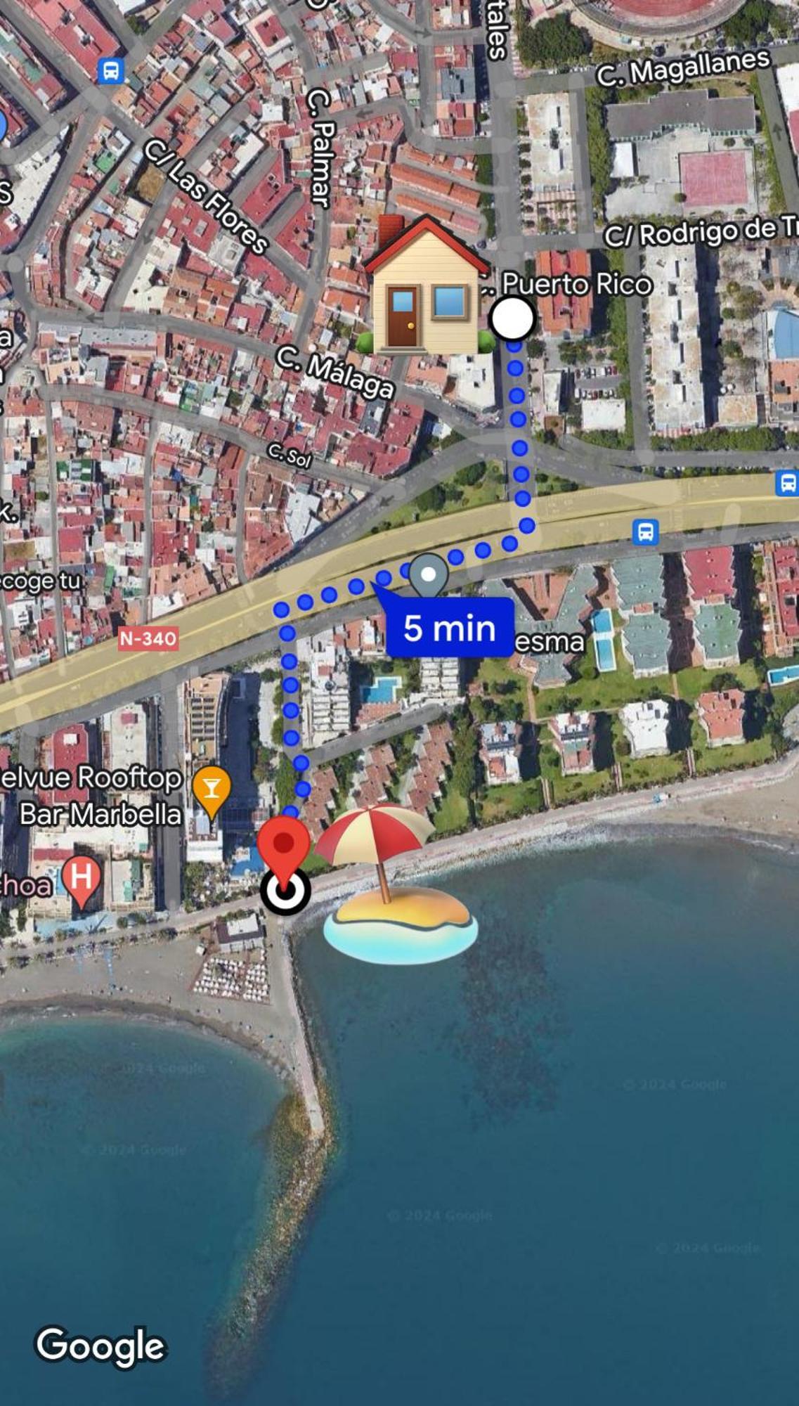 Acogedor Apartamento Cerca De La Playa Marbella Buitenkant foto